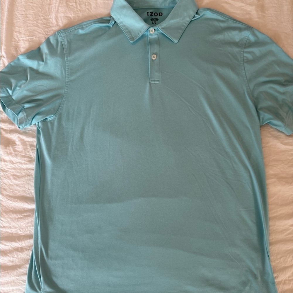 IZOD Men's Seafoam Green Polo Shirt